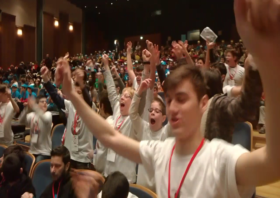 Παγκόσμιος Διαγωνισμός Ρομποτικής Έρευνας και Καινοτομίας FIRST LEGO League στο Μέγαρο Μουσικής Θεσσαλονίκης. 